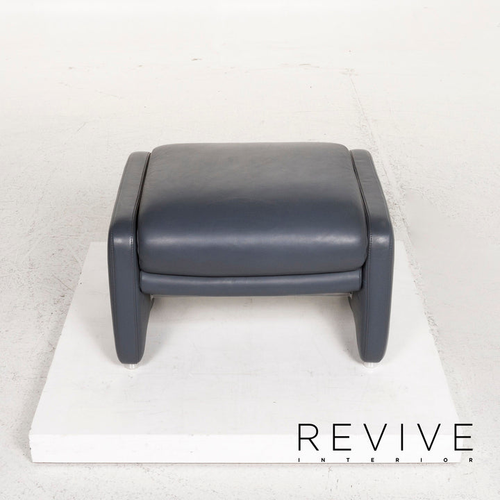 Willi Schillig Tabouret Ergoline en cuir #12753