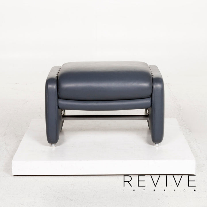 Willi Schillig Tabouret Ergoline en cuir #12753