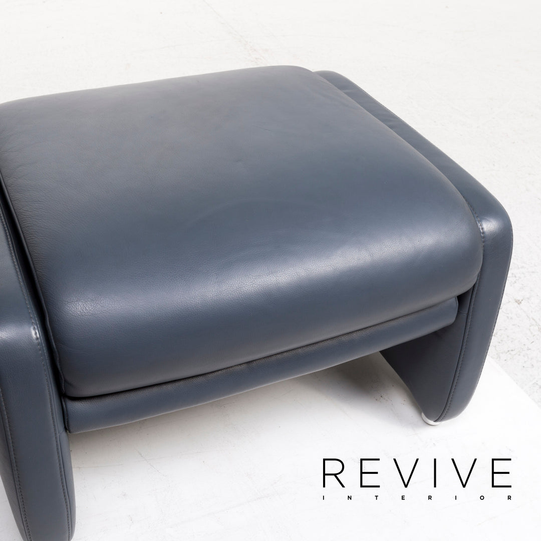Willi Schillig Tabouret Ergoline en cuir #12753