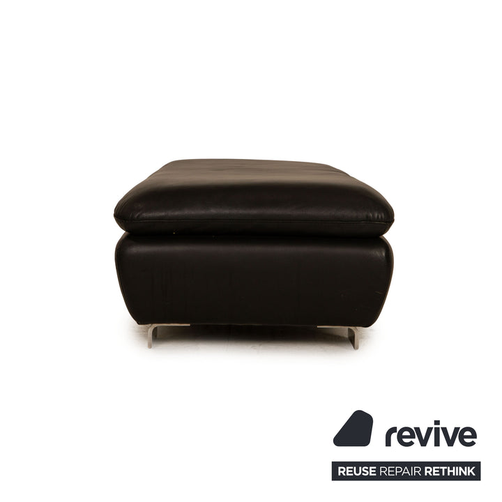 Willi Schillig Leather Stool Black Function