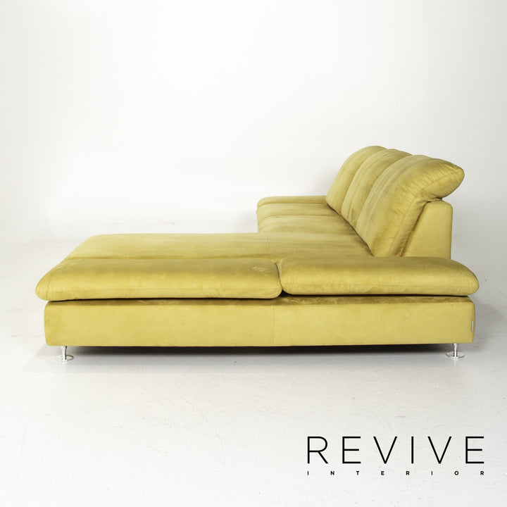 Willi Schillig Select Venus Plus Stoff Ecksofa Grün Sofa Couch #14169