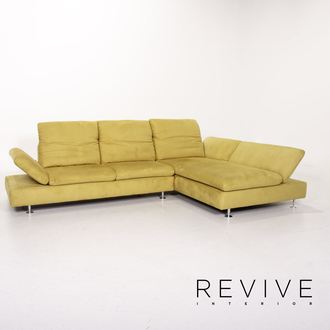 Willi Schillig Select Venus Plus Stoff Ecksofa Grün Sofa Couch #14169