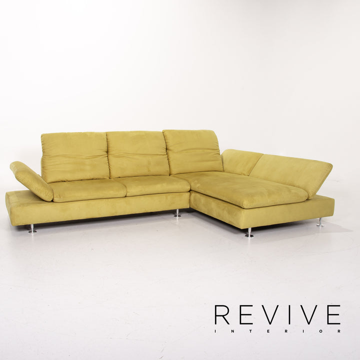 Willi Schillig Select Venus Plus Stoff Ecksofa Grün Sofa Couch #14169