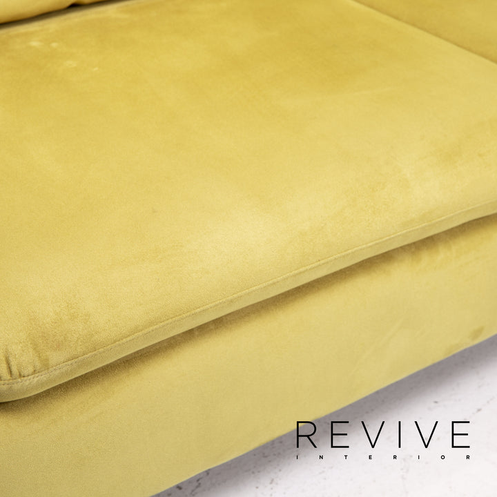Willi Schillig Select Venus Plus Stoff Ecksofa Grün Sofa Couch #14169