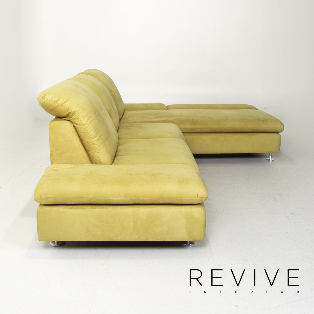 Willi Schillig Select Venus Plus Stoff Ecksofa Grün Sofa Couch #14169