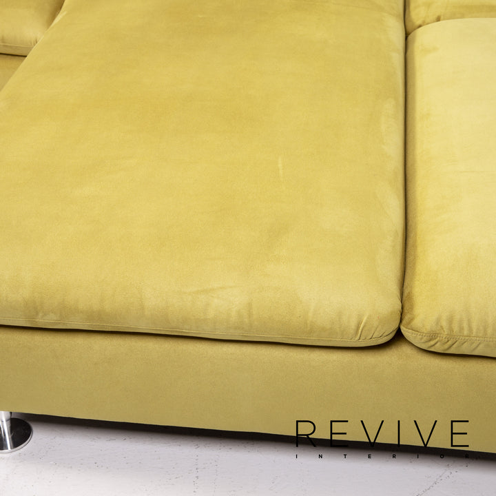 Willi Schillig Select Venus Plus Stoff Ecksofa Grün Sofa Couch #14169