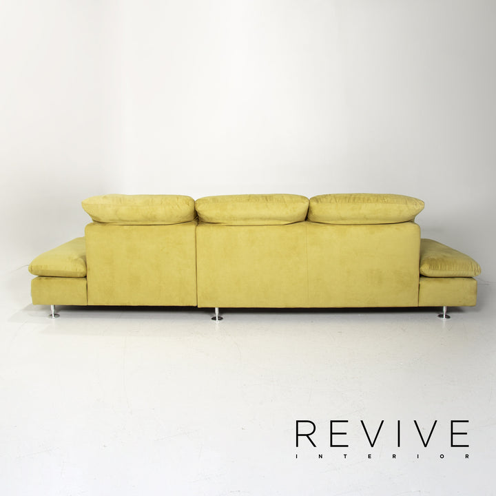 Willi Schillig Select Venus Plus Stoff Ecksofa Grün Sofa Couch #14169