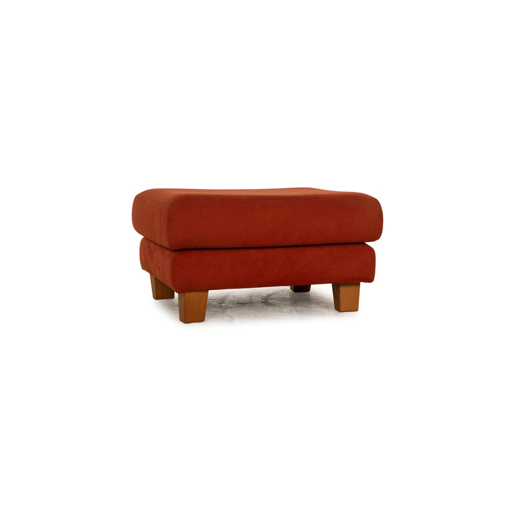 Willi Schillig fabric stool terracotta