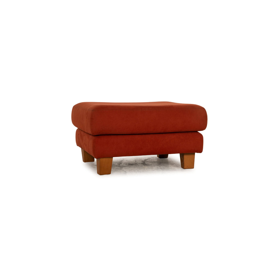 Willi Schillig fabric stool terracotta