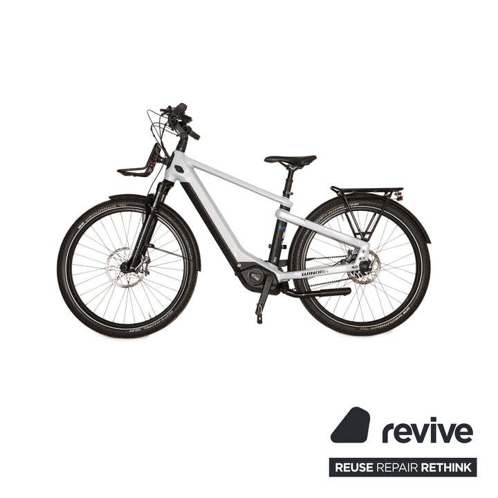 Winora Yakun R5 Pro Aluminium E-Trekking Bike Weiß RH 45 Fahrrad